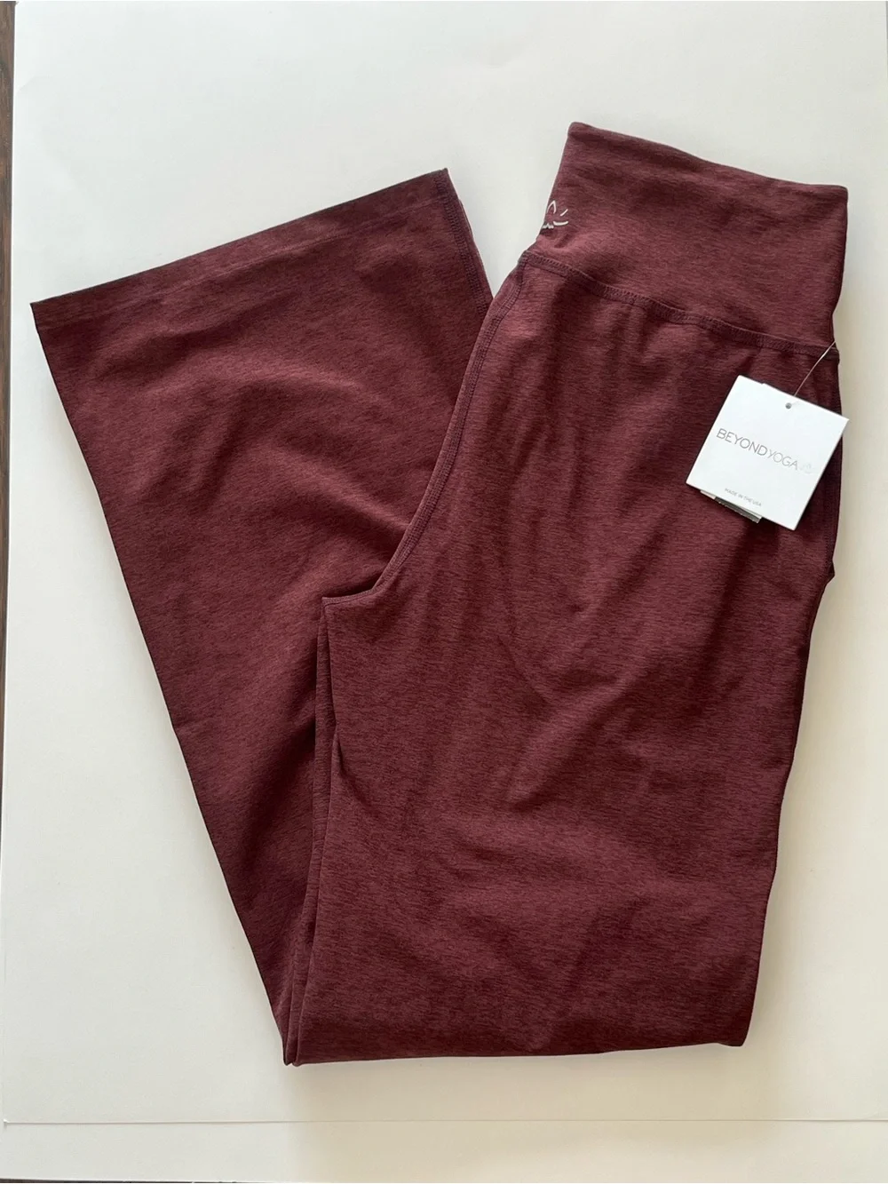 Beyond Yoga spacedye lad back wide leg pants NEW medium - Picture 3 of 13